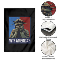 WTF America Garden Flag Humor Statue of Liberty - Wonder Print Shop