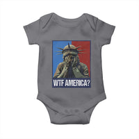 WTF America Baby Onesie Humor Statue of Liberty