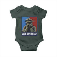 WTF America Baby Onesie Humor Statue of Liberty