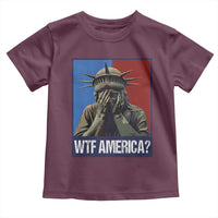 WTF America Toddler T Shirt Humor Statue of Liberty