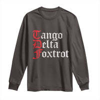 Funny Foxtrots Delta Tangos Long Sleeve Shirt
