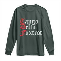 Funny Foxtrots Delta Tangos Long Sleeve Shirt
