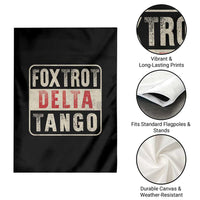 Subtle FDT Garden Flag Foxtrots Delta Tangos