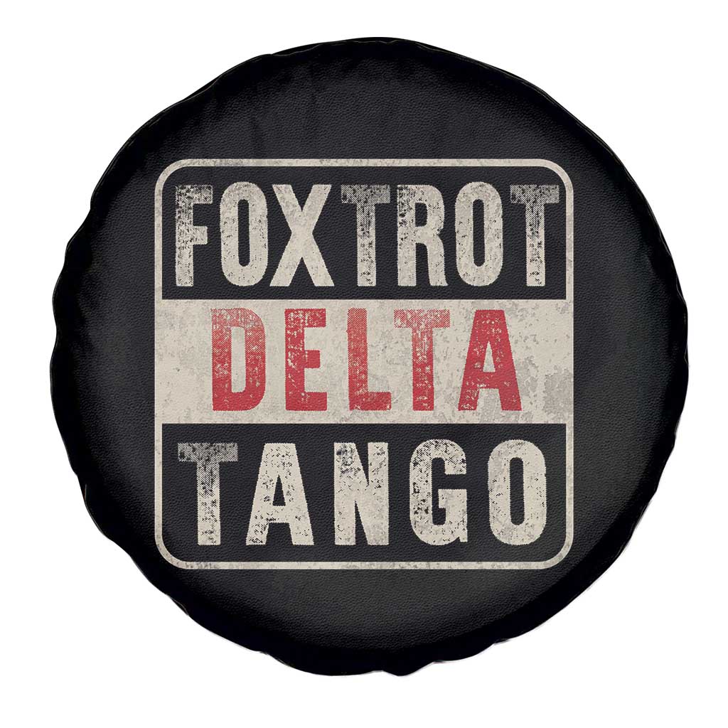 Subtle FDT Spare Tire Cover Foxtrots Delta Tangos