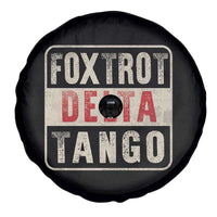 Subtle FDT Spare Tire Cover Foxtrots Delta Tangos