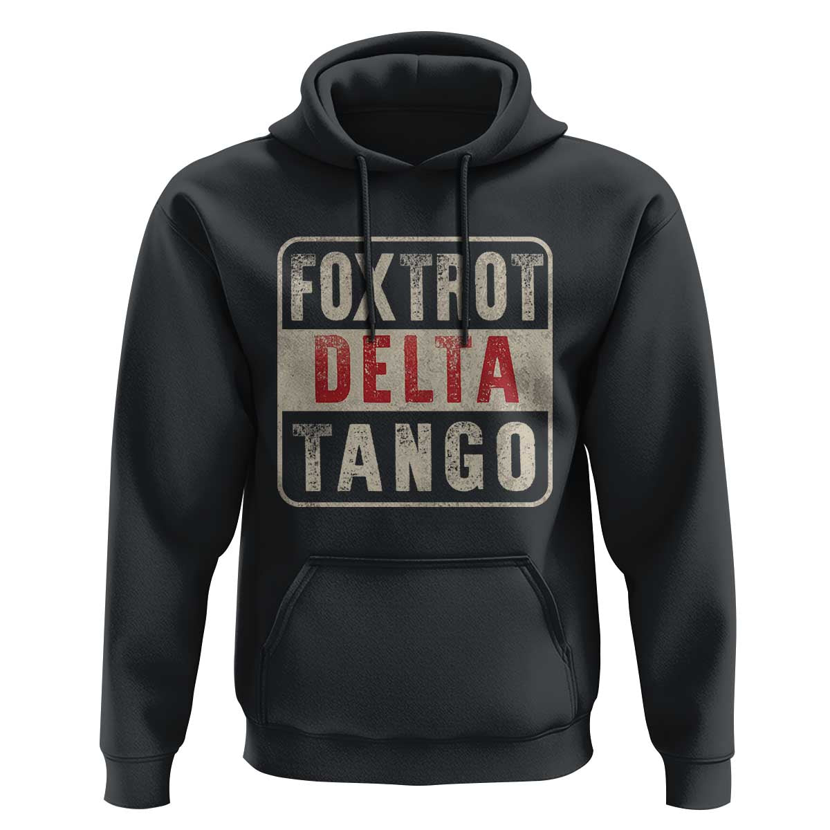 Subtle FDT Hoodie Foxtrots Delta Tangos