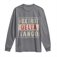 Subtle FDT Long Sleeve Shirt Foxtrots Delta Tangos