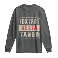Subtle FDT Long Sleeve Shirt Foxtrots Delta Tangos