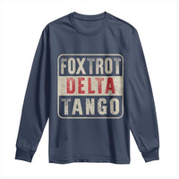 Subtle FDT Long Sleeve Shirt Foxtrots Delta Tangos