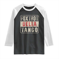 Subtle FDT Raglan Shirt Foxtrots Delta Tangos
