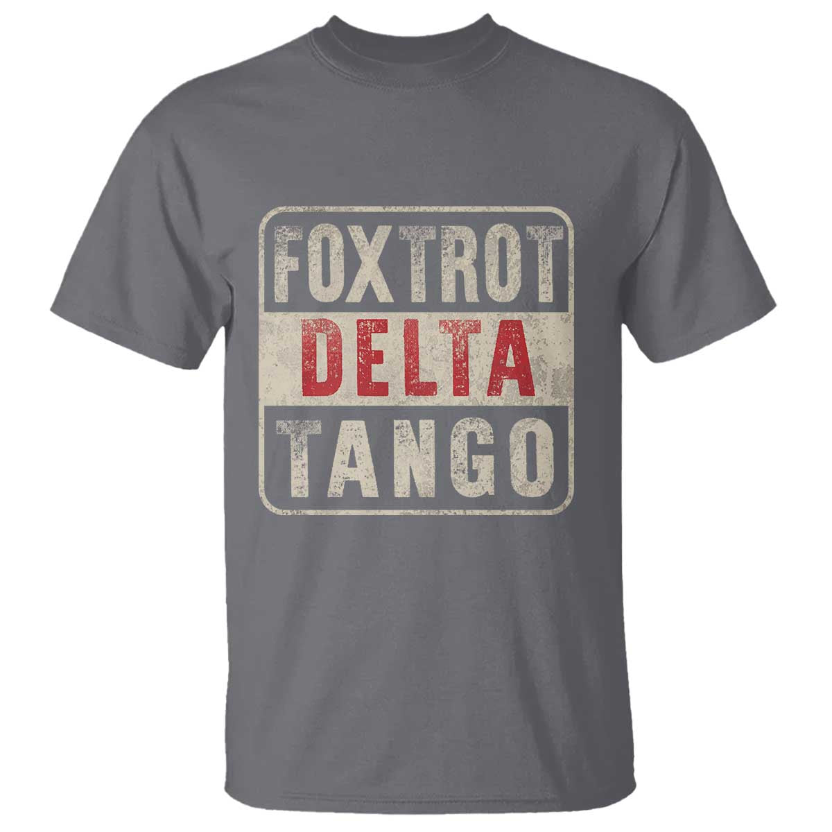 Subtle FDT T Shirt Foxtrots Delta Tangos