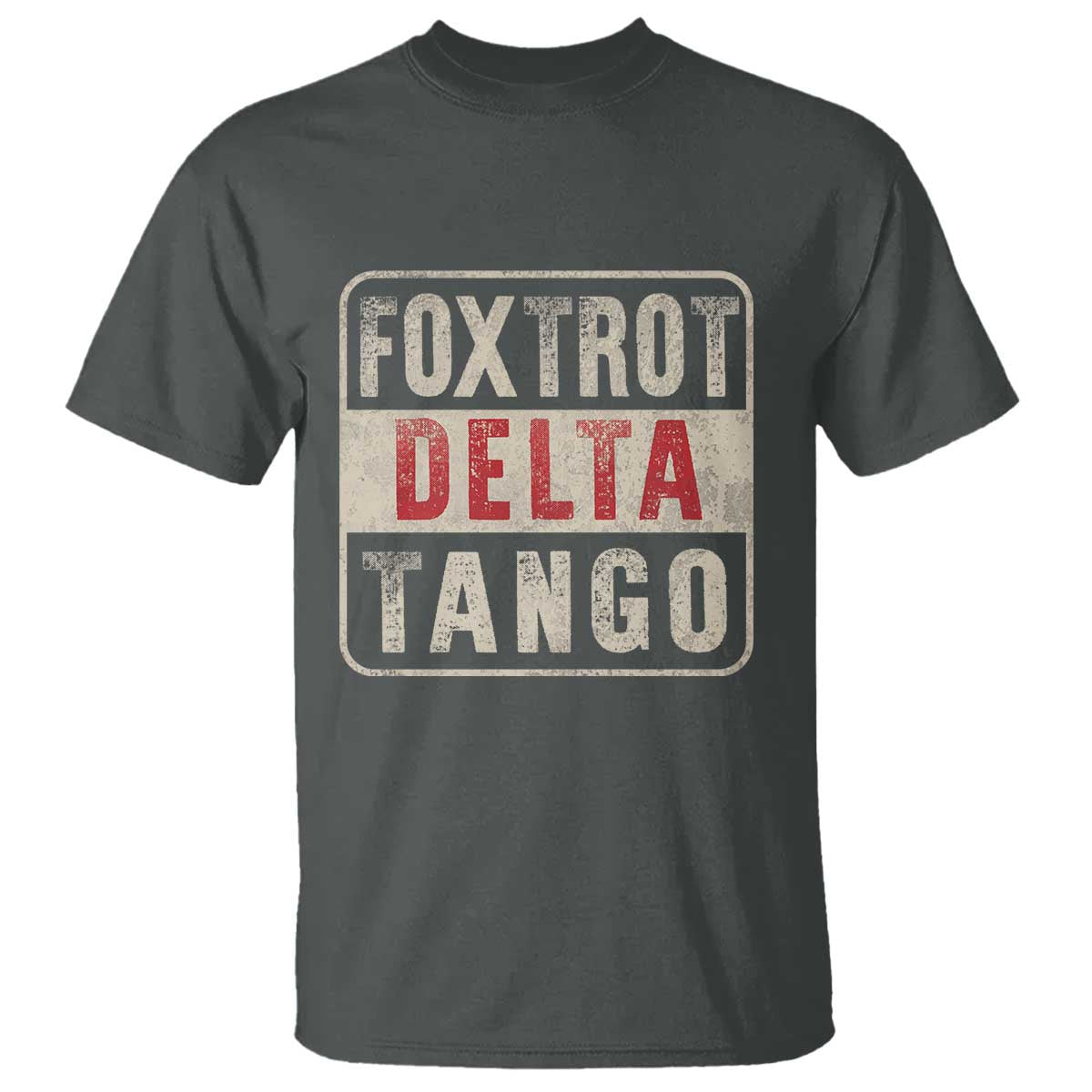 Subtle FDT T Shirt Foxtrots Delta Tangos