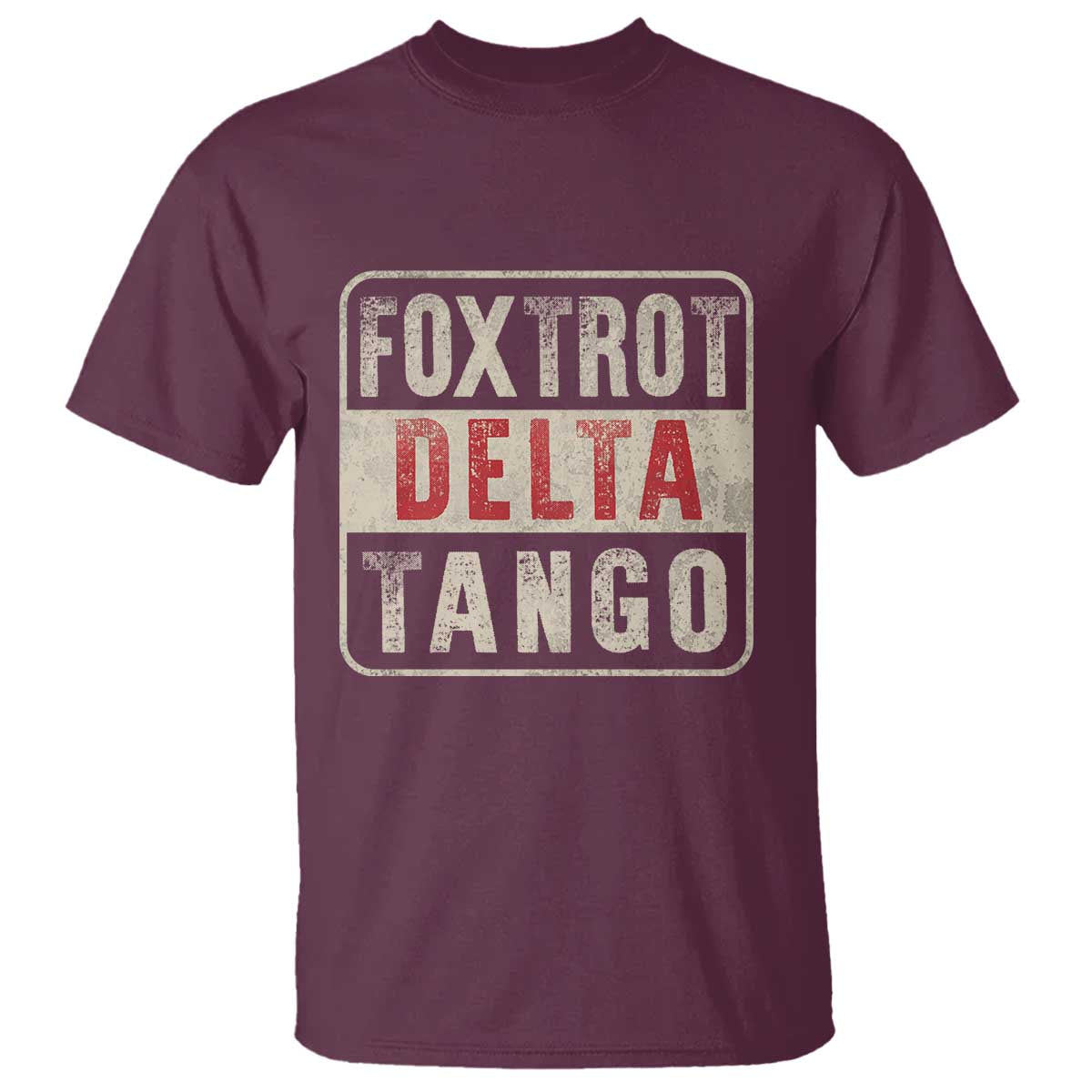 Subtle FDT T Shirt Foxtrots Delta Tangos