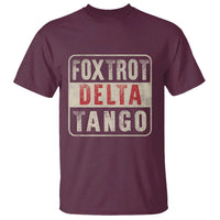 Subtle FDT T Shirt Foxtrots Delta Tangos