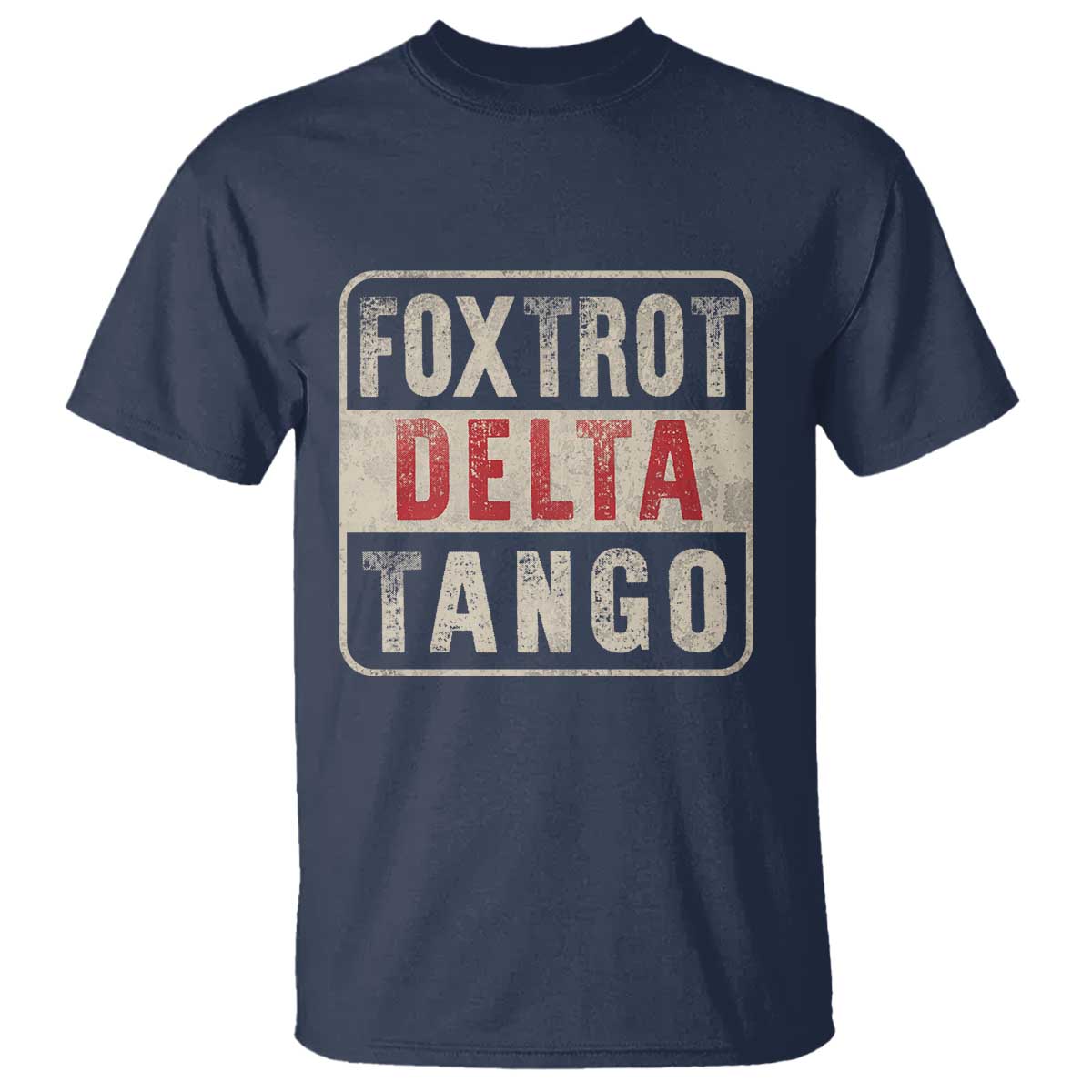 Subtle FDT T Shirt Foxtrots Delta Tangos