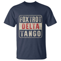 Subtle FDT T Shirt Foxtrots Delta Tangos