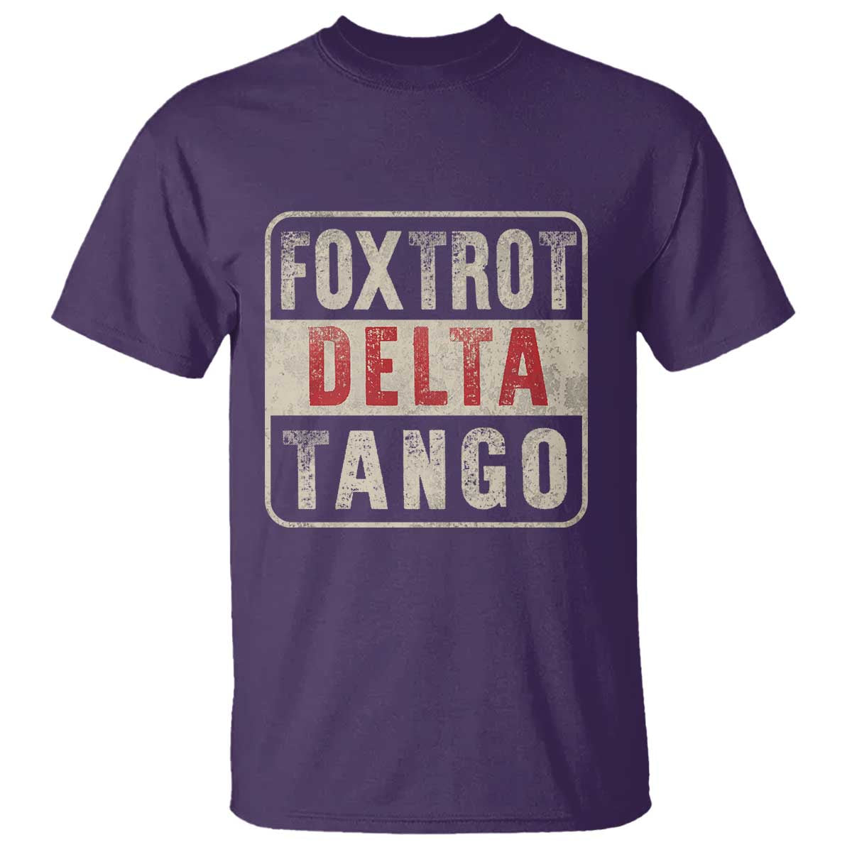 Subtle FDT T Shirt Foxtrots Delta Tangos