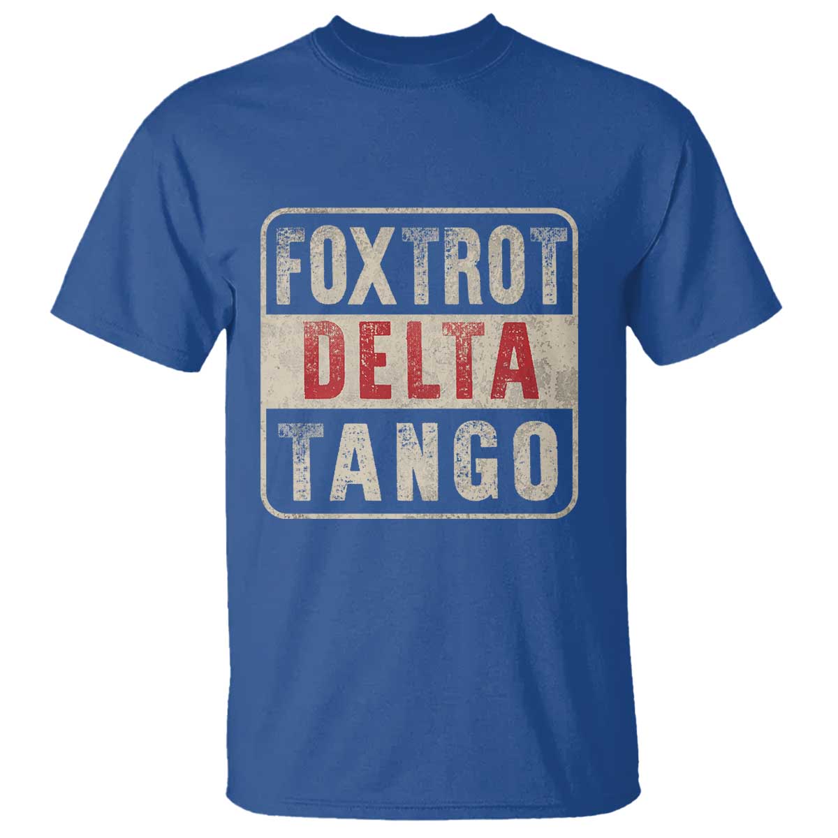 Subtle FDT T Shirt Foxtrots Delta Tangos