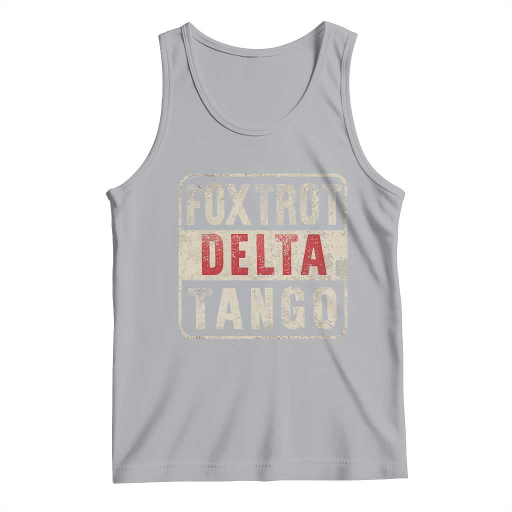 Subtle FDT Tank Top Foxtrots Delta Tangos