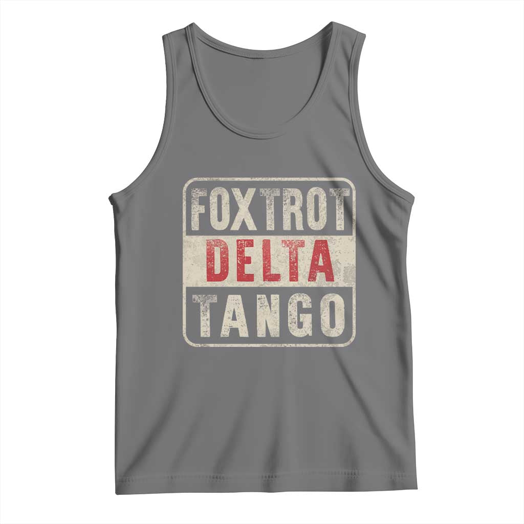 Subtle FDT Tank Top Foxtrots Delta Tangos