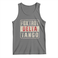 Subtle FDT Tank Top Foxtrots Delta Tangos