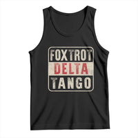 Subtle FDT Tank Top Foxtrots Delta Tangos
