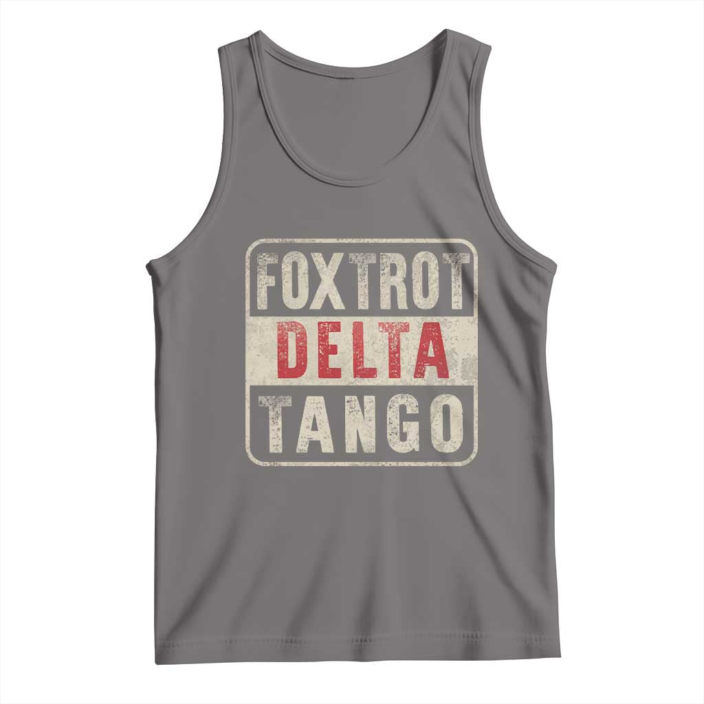 Subtle FDT Tank Top Foxtrots Delta Tangos