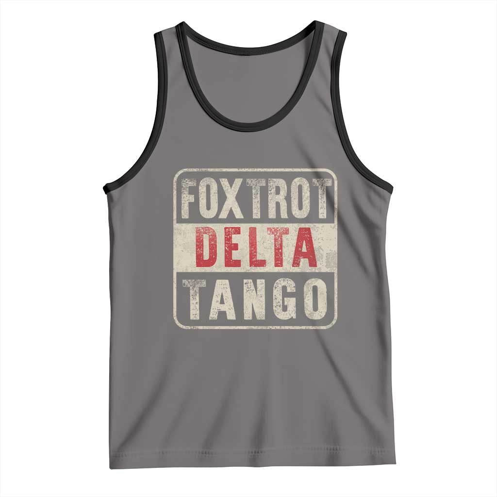 Subtle FDT Tank Top Foxtrots Delta Tangos