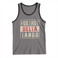 Subtle FDT Tank Top Foxtrots Delta Tangos