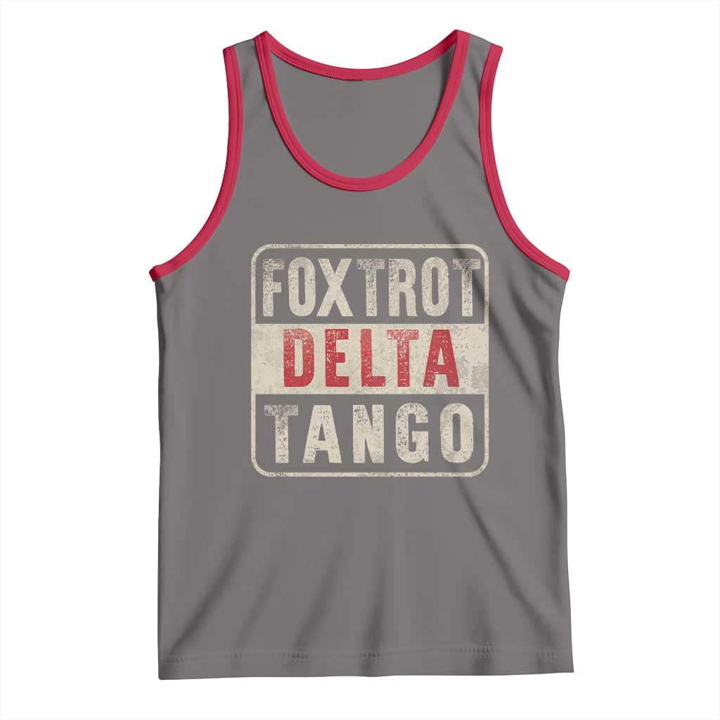 Subtle FDT Tank Top Foxtrots Delta Tangos