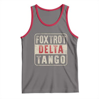 Subtle FDT Tank Top Foxtrots Delta Tangos