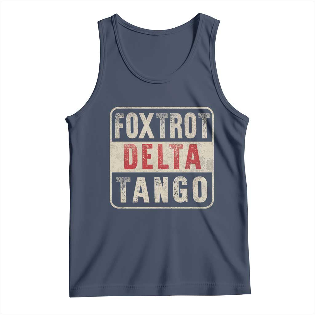 Subtle FDT Tank Top Foxtrots Delta Tangos