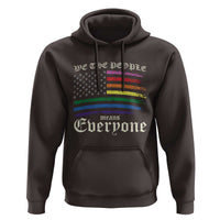 We The People Means Everyone Lgbt Equality Hoodie USA LGBTQ Pride Flag