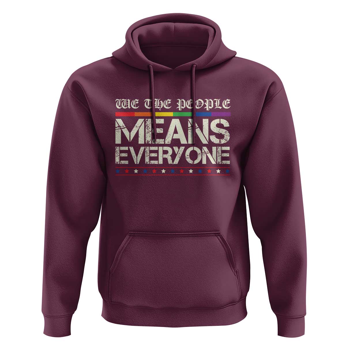 We The People Means Everyone Lgbt Equality Hoodie