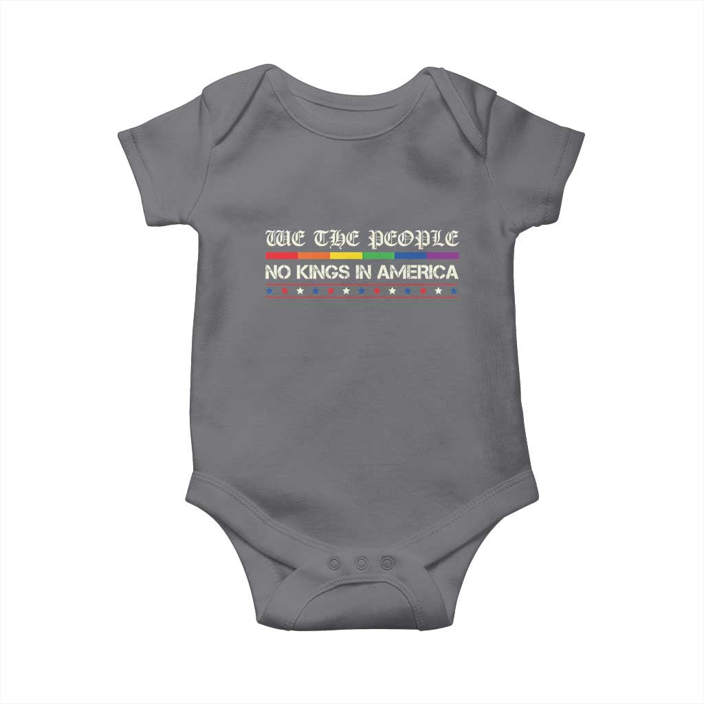 No Kings In America Baby Onesie We The People Lgbt Equality