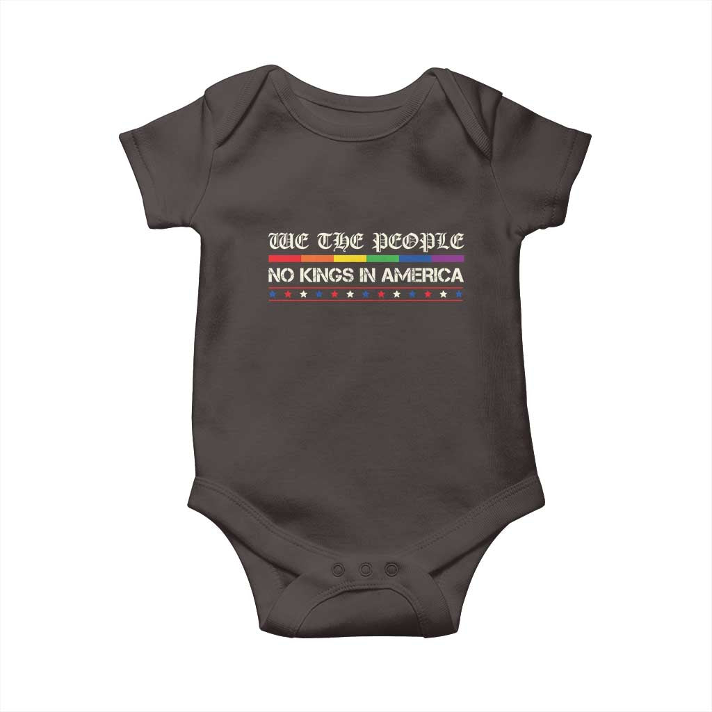 No Kings In America Baby Onesie We The People Lgbt Equality