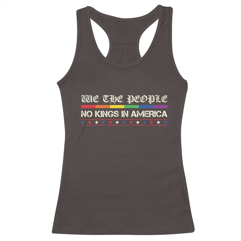 No Kings In America Racerback Tank Top We The People Lgbt Equality