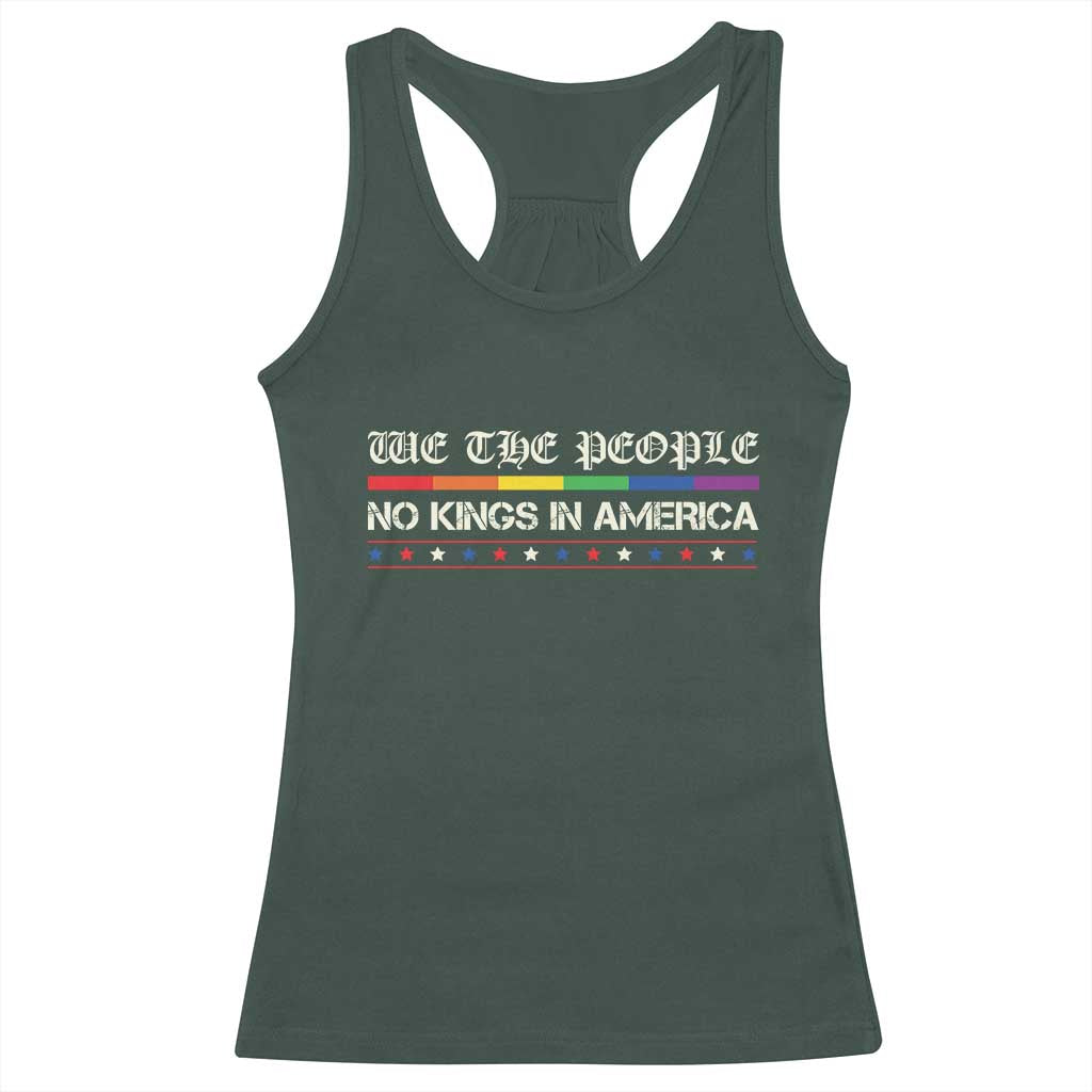 No Kings In America Racerback Tank Top We The People Lgbt Equality