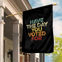 Vintage Have The Day You Voted For Garden Flag - Wonder Print Shop