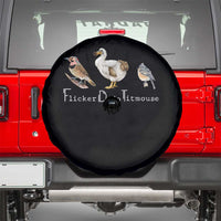 Subtle FDT Spare Tire Cover Flicker Dodo Titmouse Bird