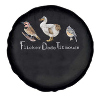 Subtle FDT Spare Tire Cover Flicker Dodo Titmouse Bird