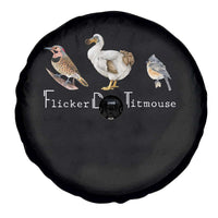 Subtle FDT Spare Tire Cover Flicker Dodo Titmouse Bird