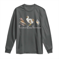 Subtle FDT Long Sleeve Shirt Flicker Dodo Titmouse Bird