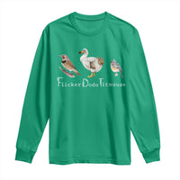 Subtle FDT Long Sleeve Shirt Flicker Dodo Titmouse Bird