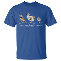 Subtle FDT T Shirt Flicker Dodo Titmouse Bird