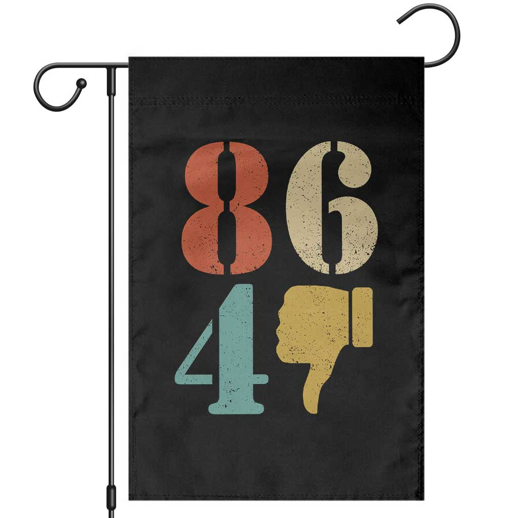 Retro 8647 Garden Flag Classic Retro Vintage 80s Style - Wonder Print Shop