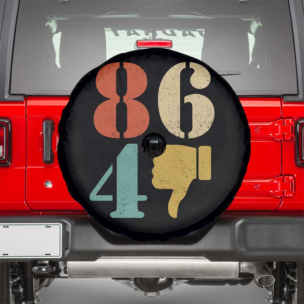 Retro 8647 Spare Tire Cover Classic Retro Vintage 80s Style