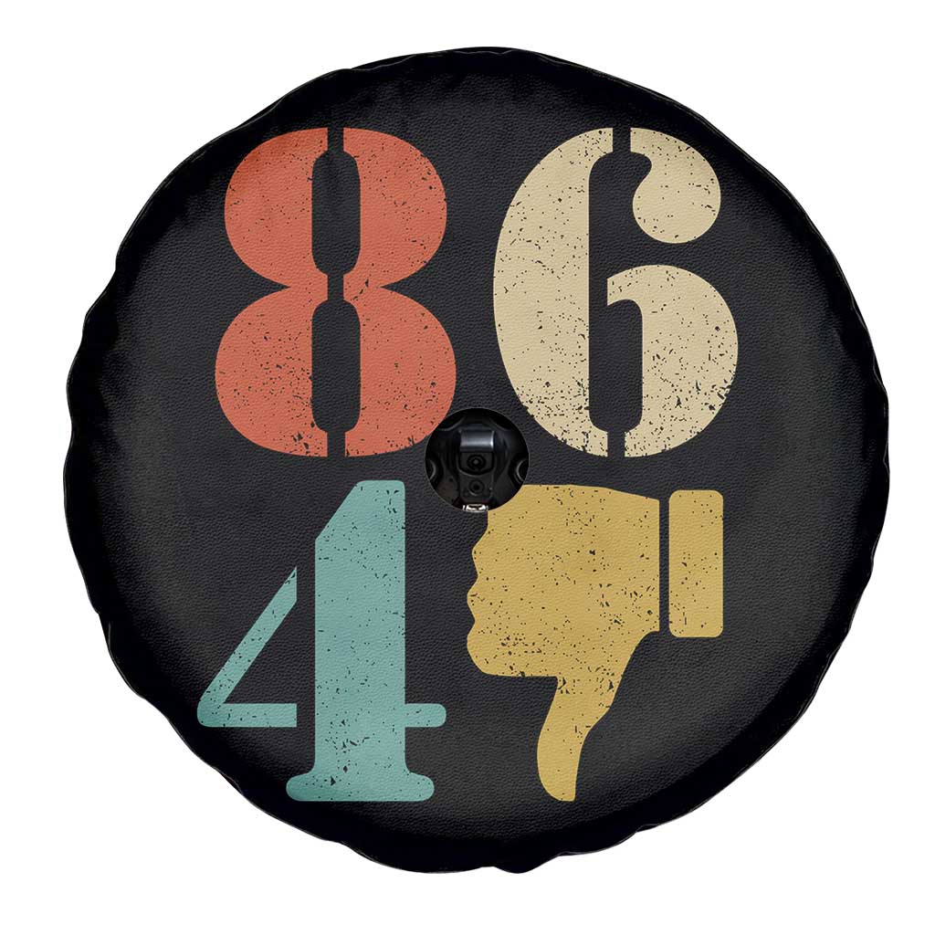 Retro 8647 Spare Tire Cover Classic Retro Vintage 80s Style
