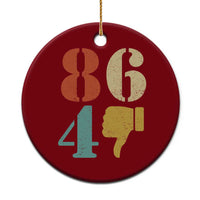 Retro 8647 Ceramic Ornament Classic Retro Vintage 80s Style - Wonder Print Shop