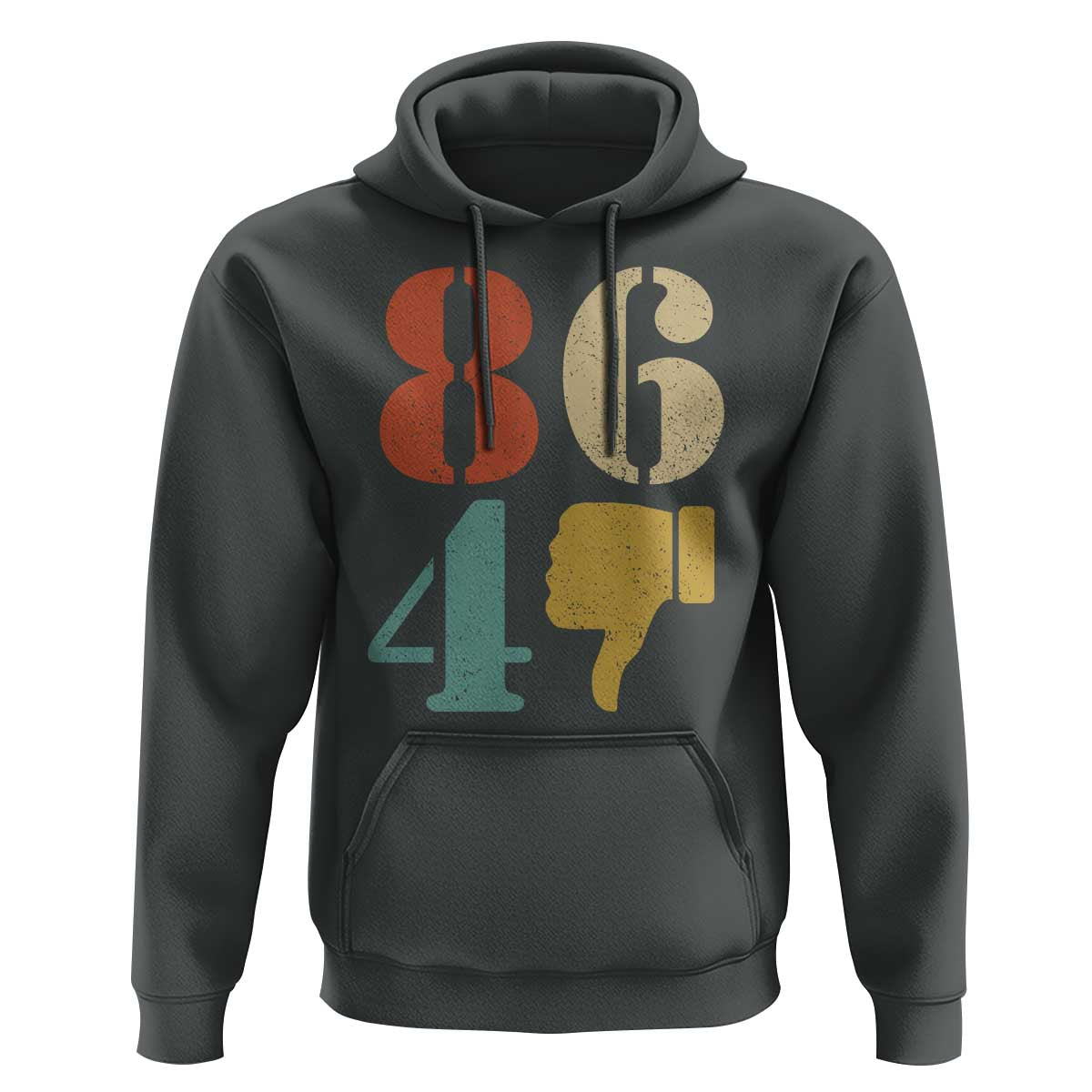 Retro 8647 Hoodie Classic Retro Vintage 80s Style